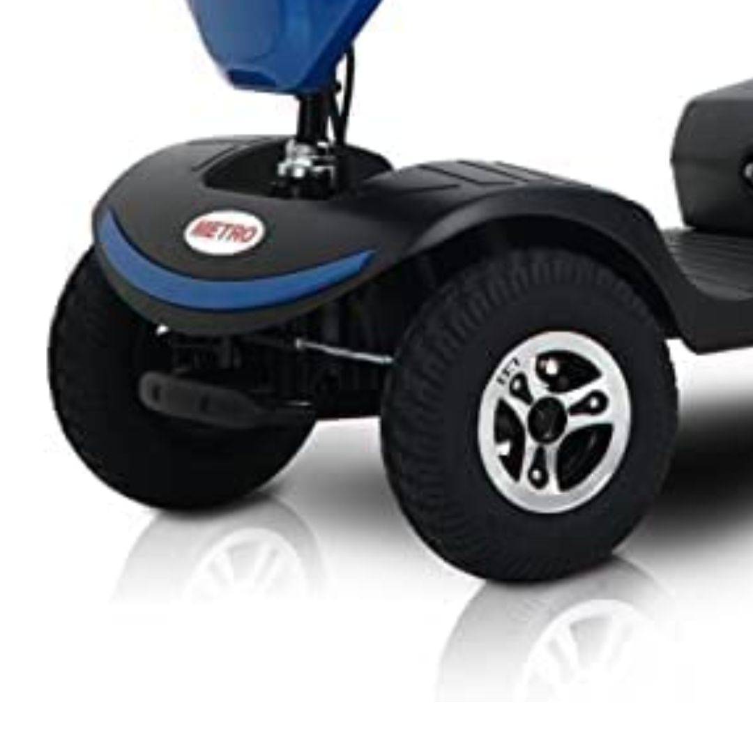 Metro Mobility 4Wheel Mobility Scooter, Pneumatic Tires, Easy Charge